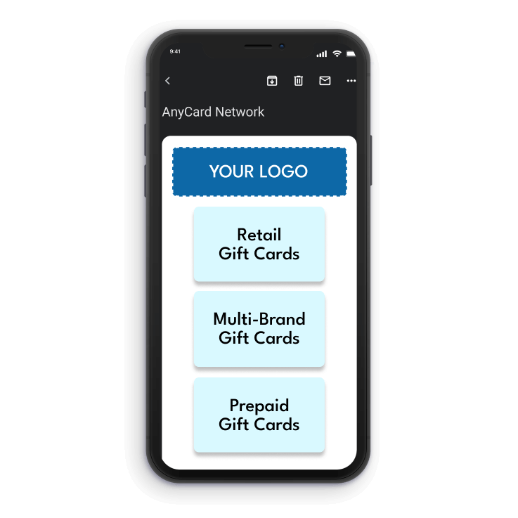 AnyCard Network On Phone